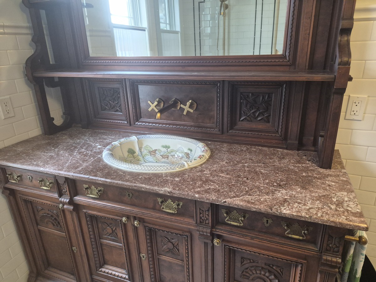 Antique Bathroom Vanity